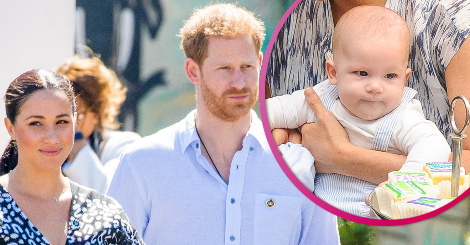 Meghan Markle and Prince Harry with son Archie