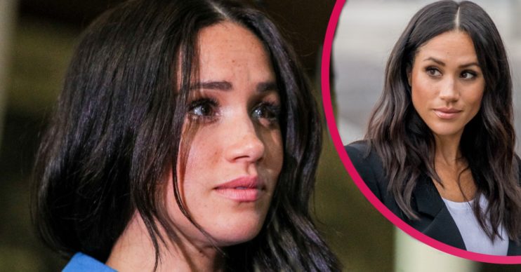 meghan markle crying