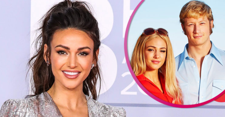 Michelle Keegan blonde hair