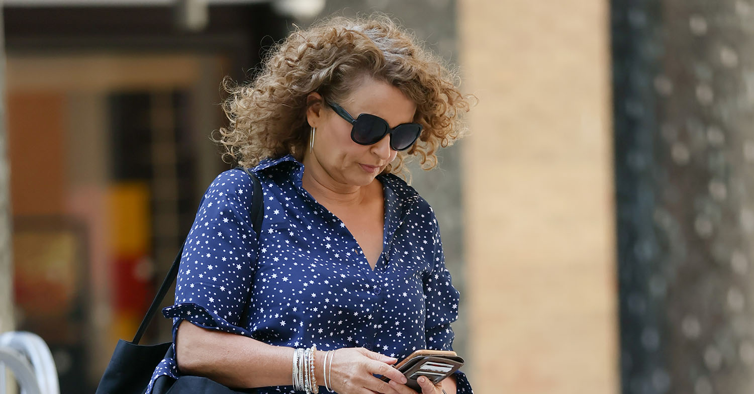 nadia sawalha bikini 