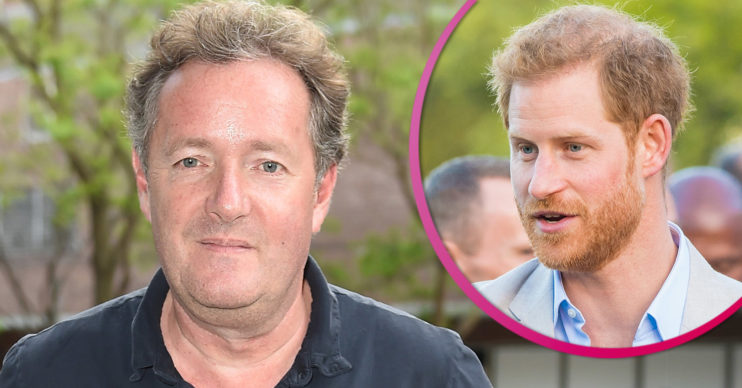 Piers Morgan and Prince Harry