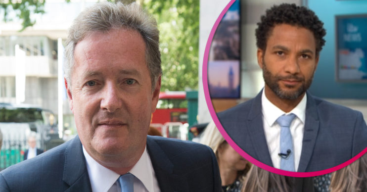 Piers Morgan and Sean Fletcher