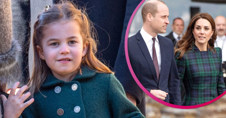 Princess Charlotte and William and Kate