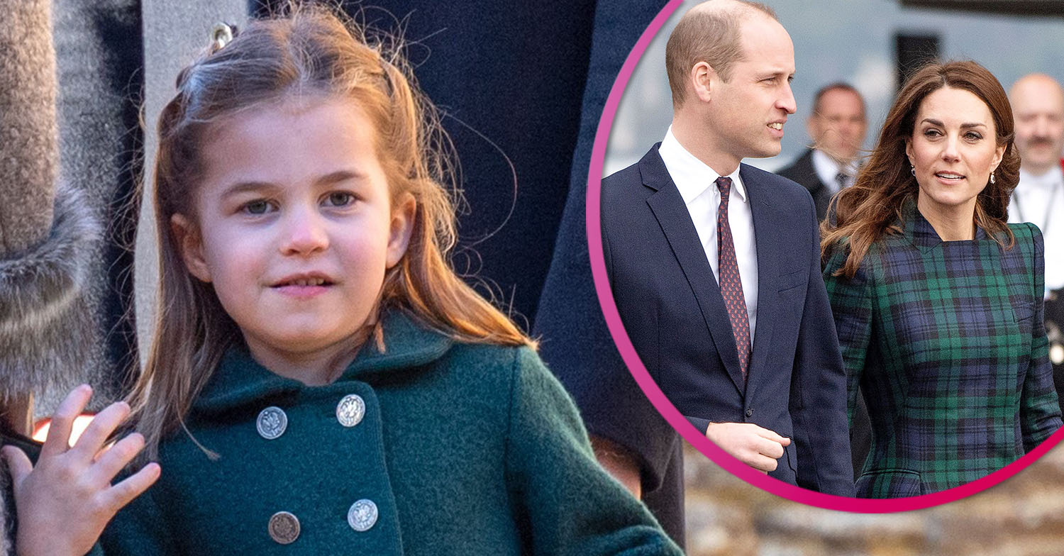 Princess Charlotte and William and Kate