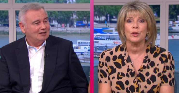 Ruth Langsford and Eamonn Holmes on This Morning