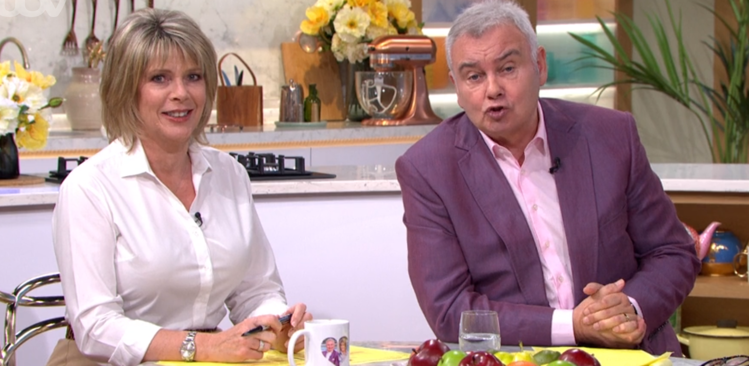 Ruth Langsford and Eamonn Holmes on This Morning