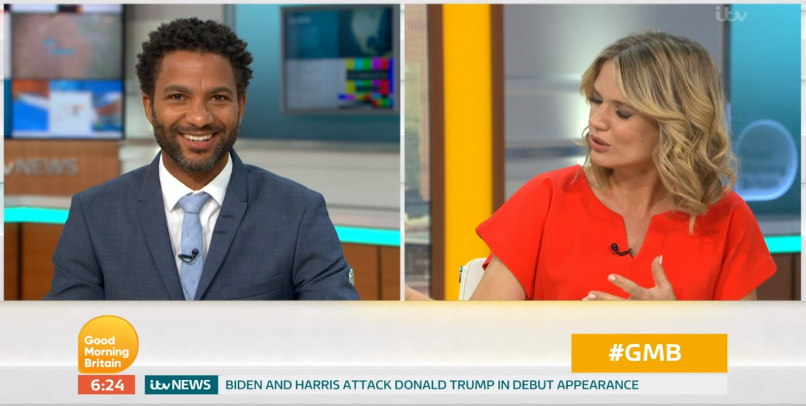 Sean fletcher on GMB