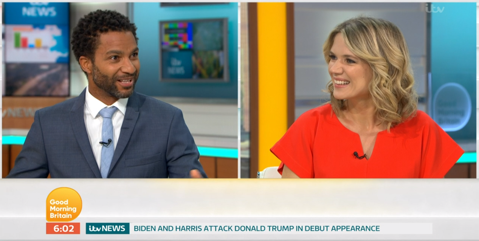 Sean fletcher on GMB