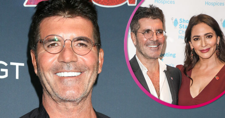 Simon Cowell and Lauren Silverman