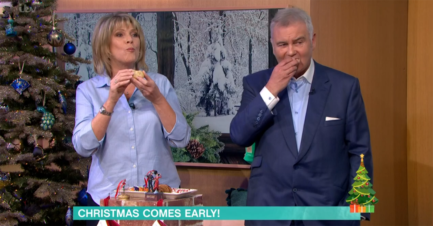Ruth Langsford and Eamonn Holmes on This Morning