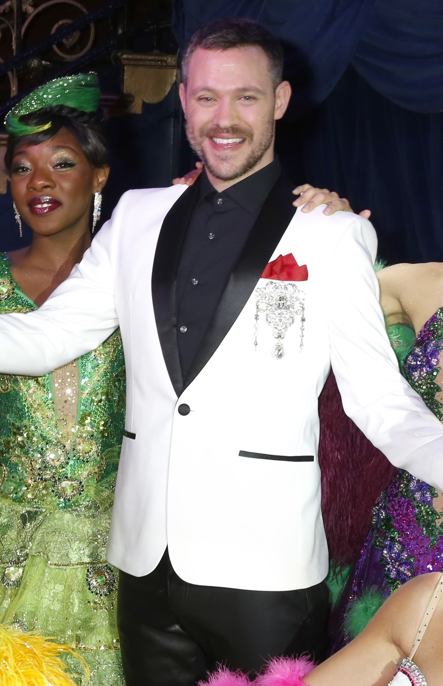 Will Young performing