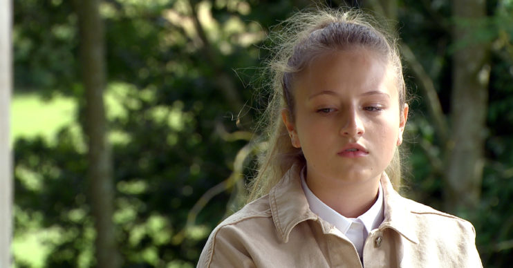 Amelia in Emmerdale played by Daisy Campbell