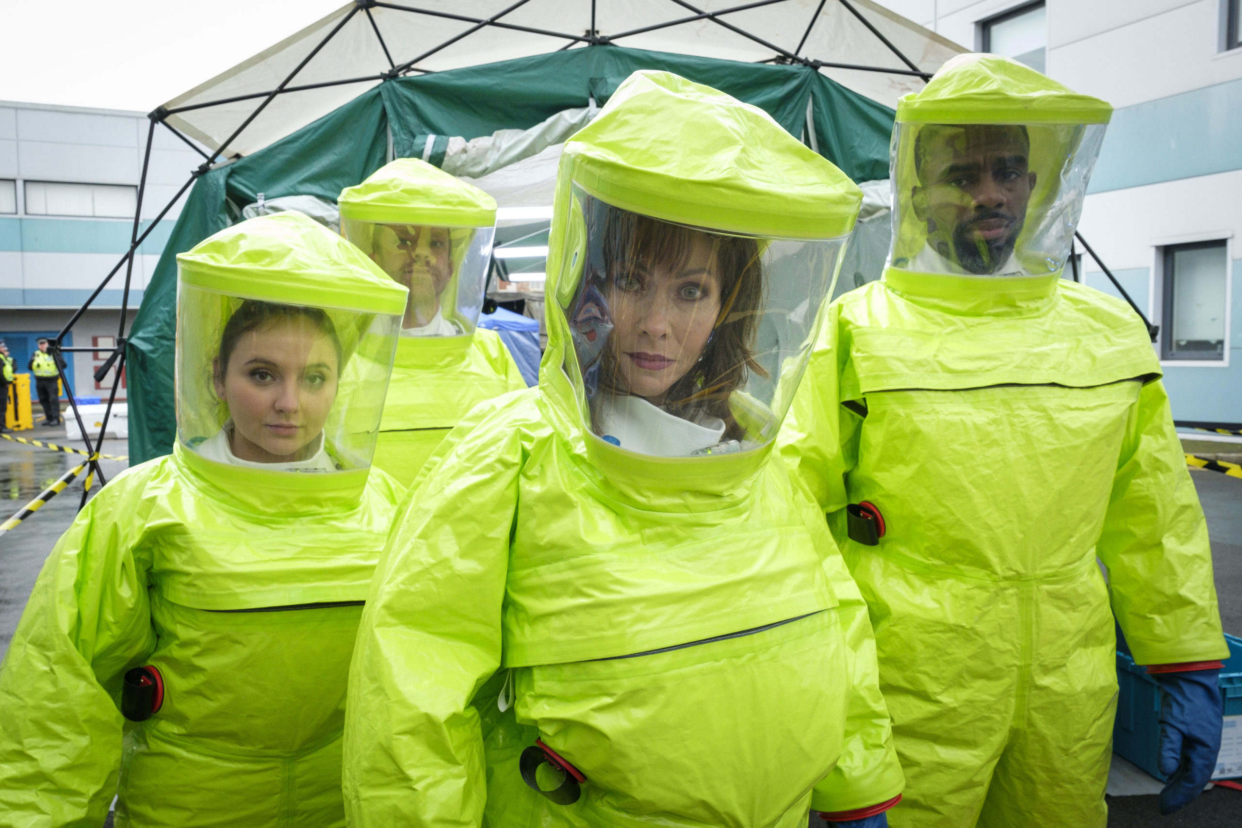 Amanda Mealing reacts to news that Holby City has been axed