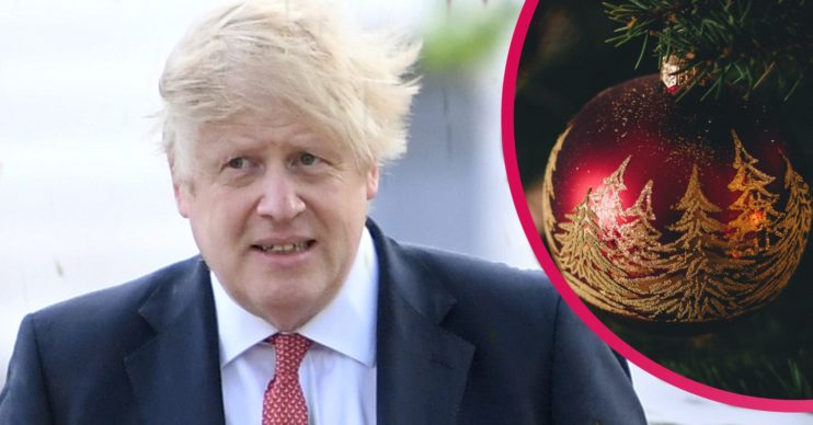 boris johnson christmas