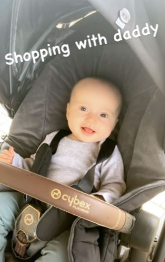 James Jordan baby Ella