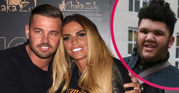Katie Price Carl Woods Harvey dog