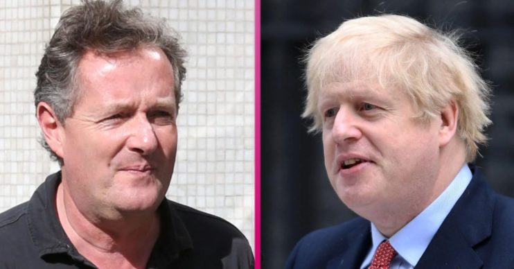 Piers Morgan Boris Johnson