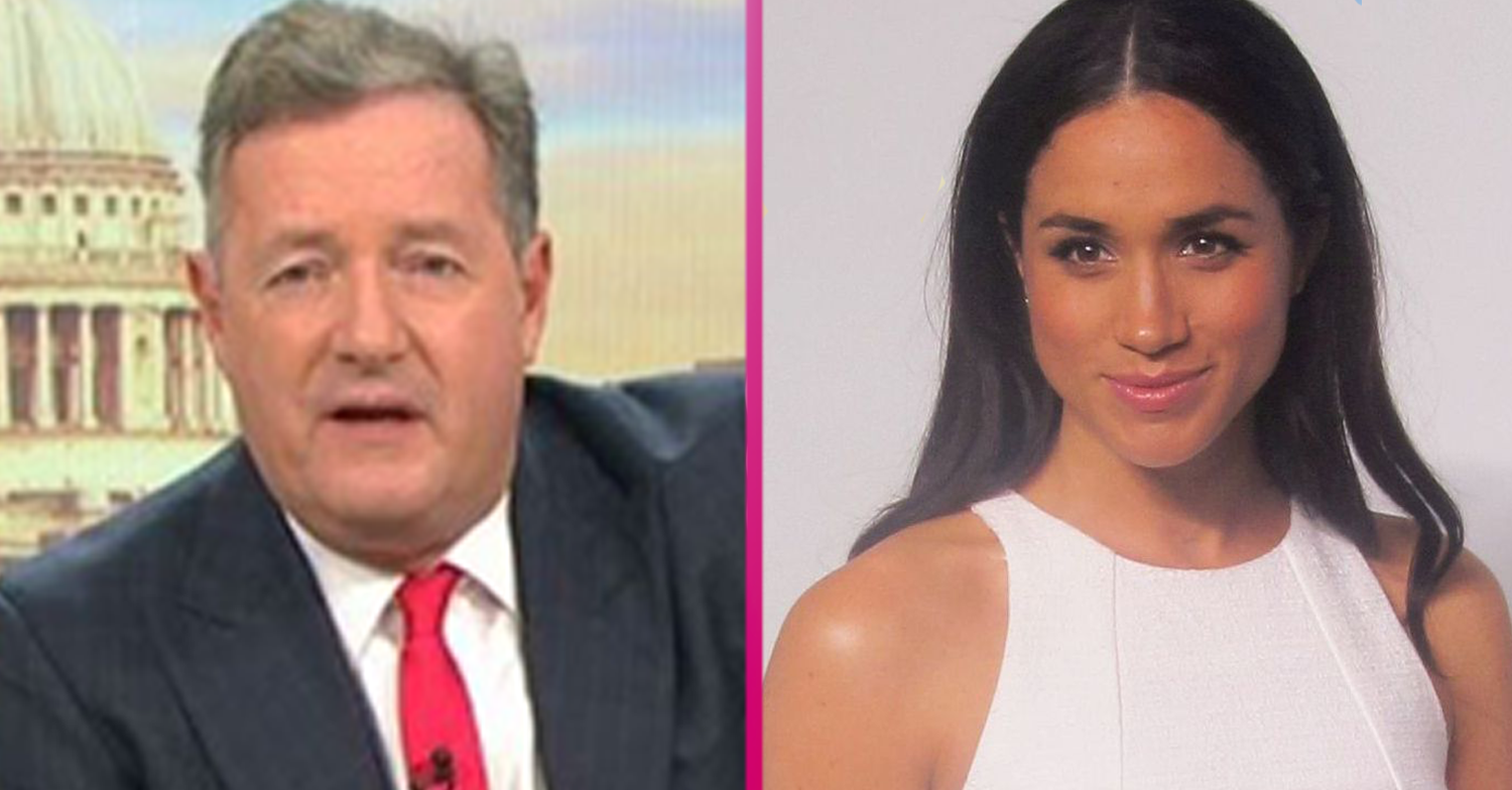 Piers Morgan and Meghan Markle