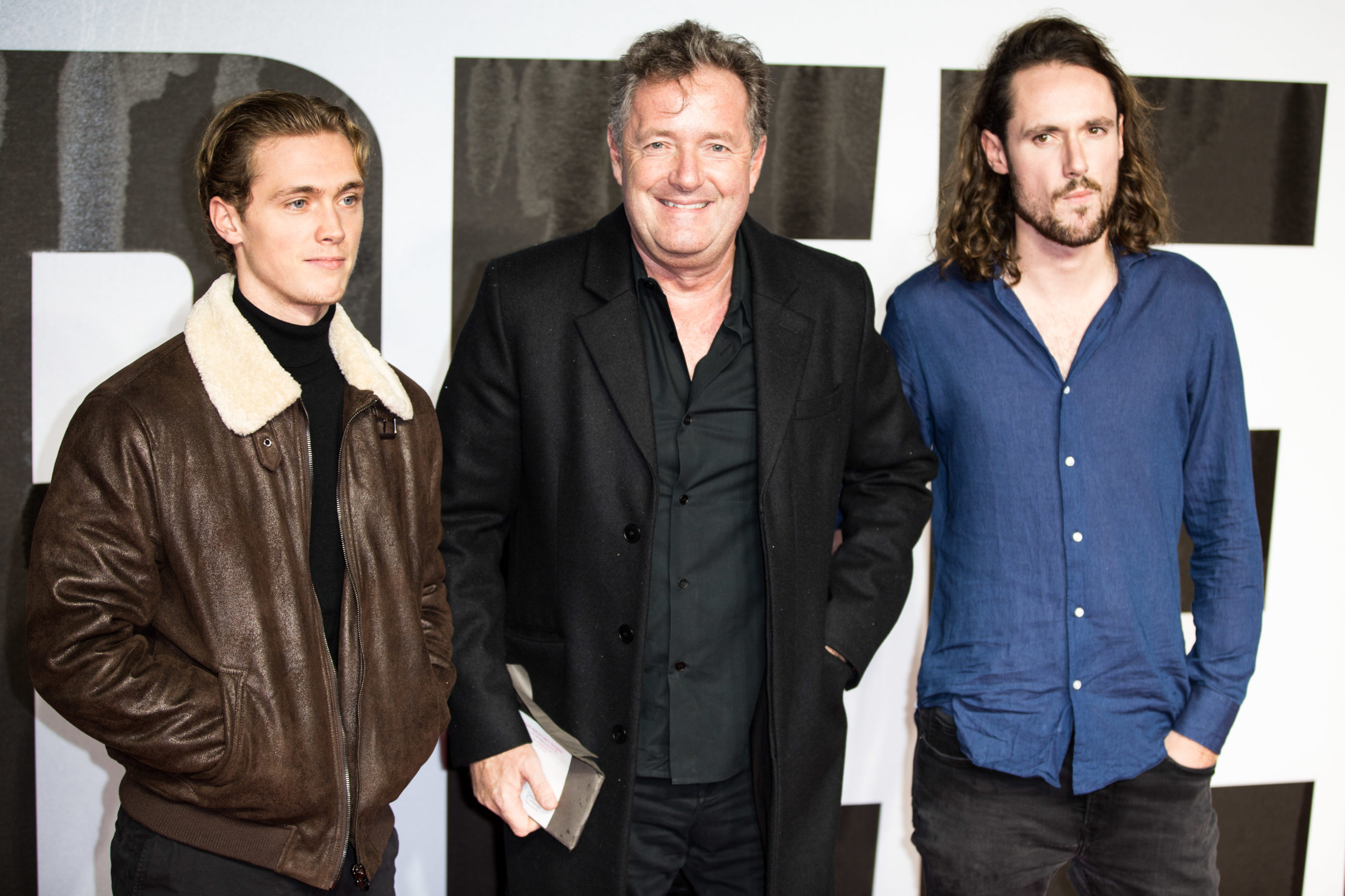 Piers Morgan with sons