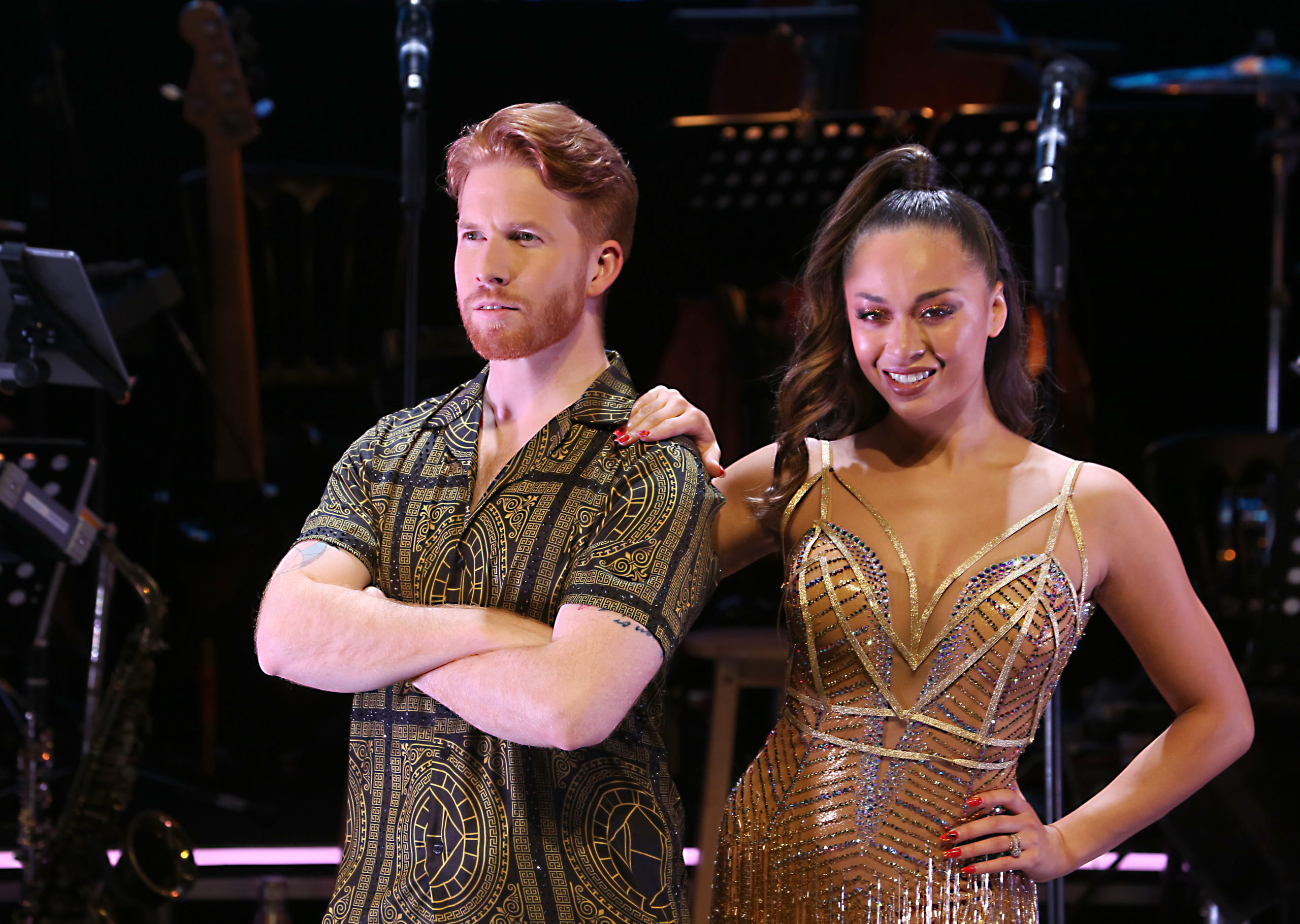 Neil Scott will watch ex wife Katya compete