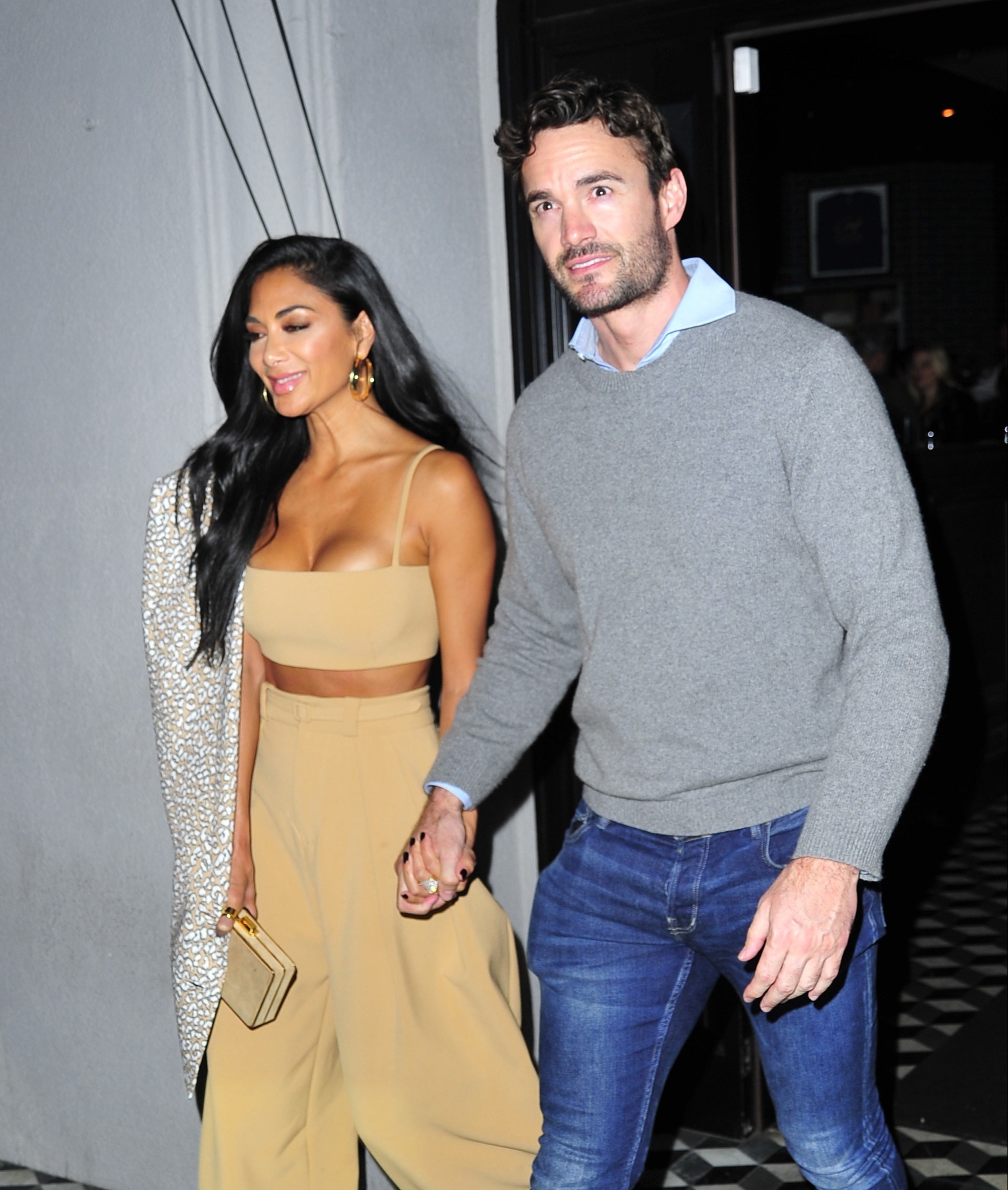 Nicole Scherzinger Thom Evans