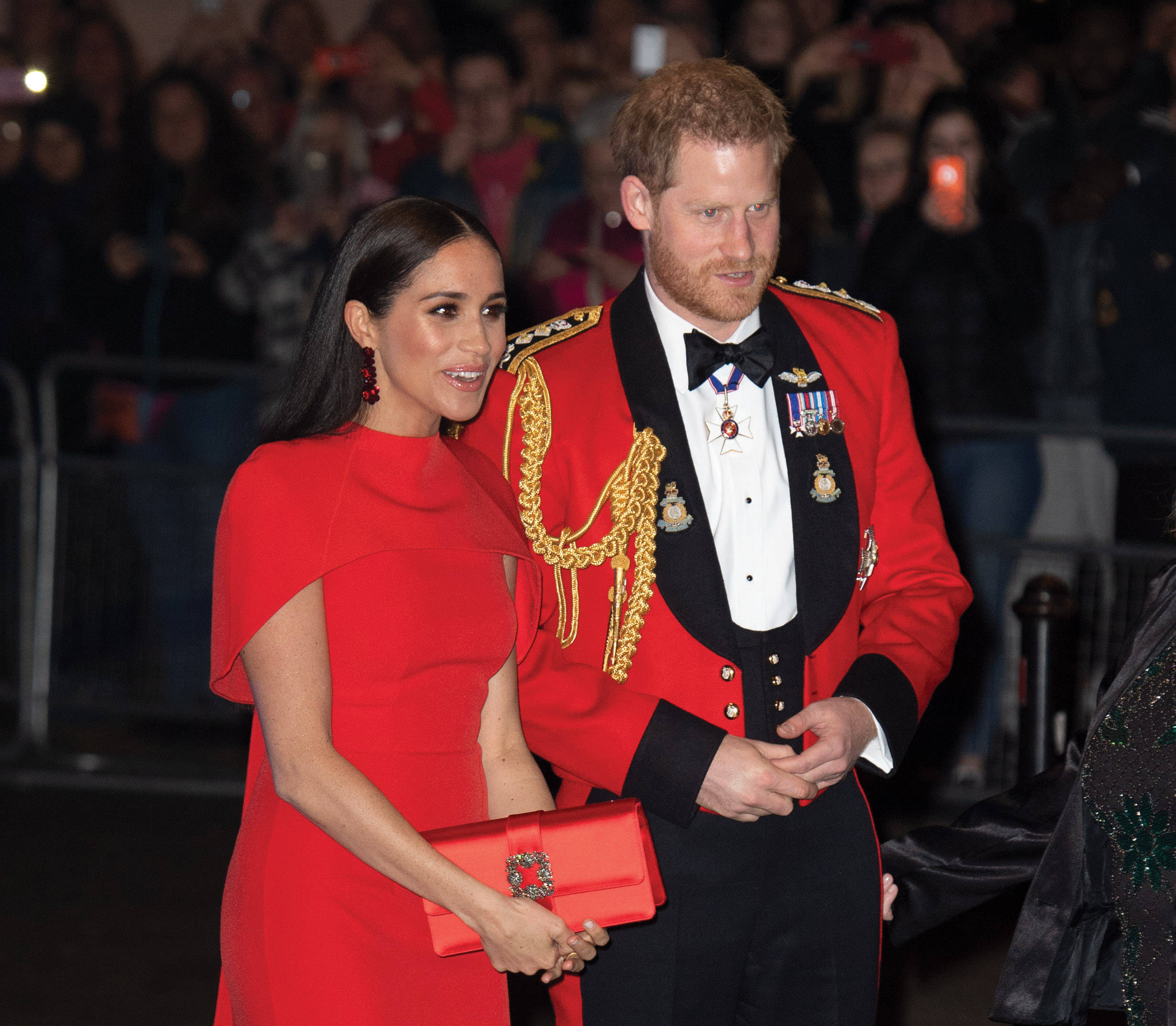Prince Harry and Meghan caused a stir with their political message