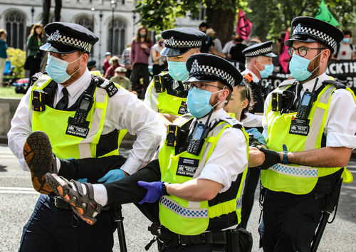 Piers Morgan slams protests as Extinction Rebellion delay newspapers being delivered