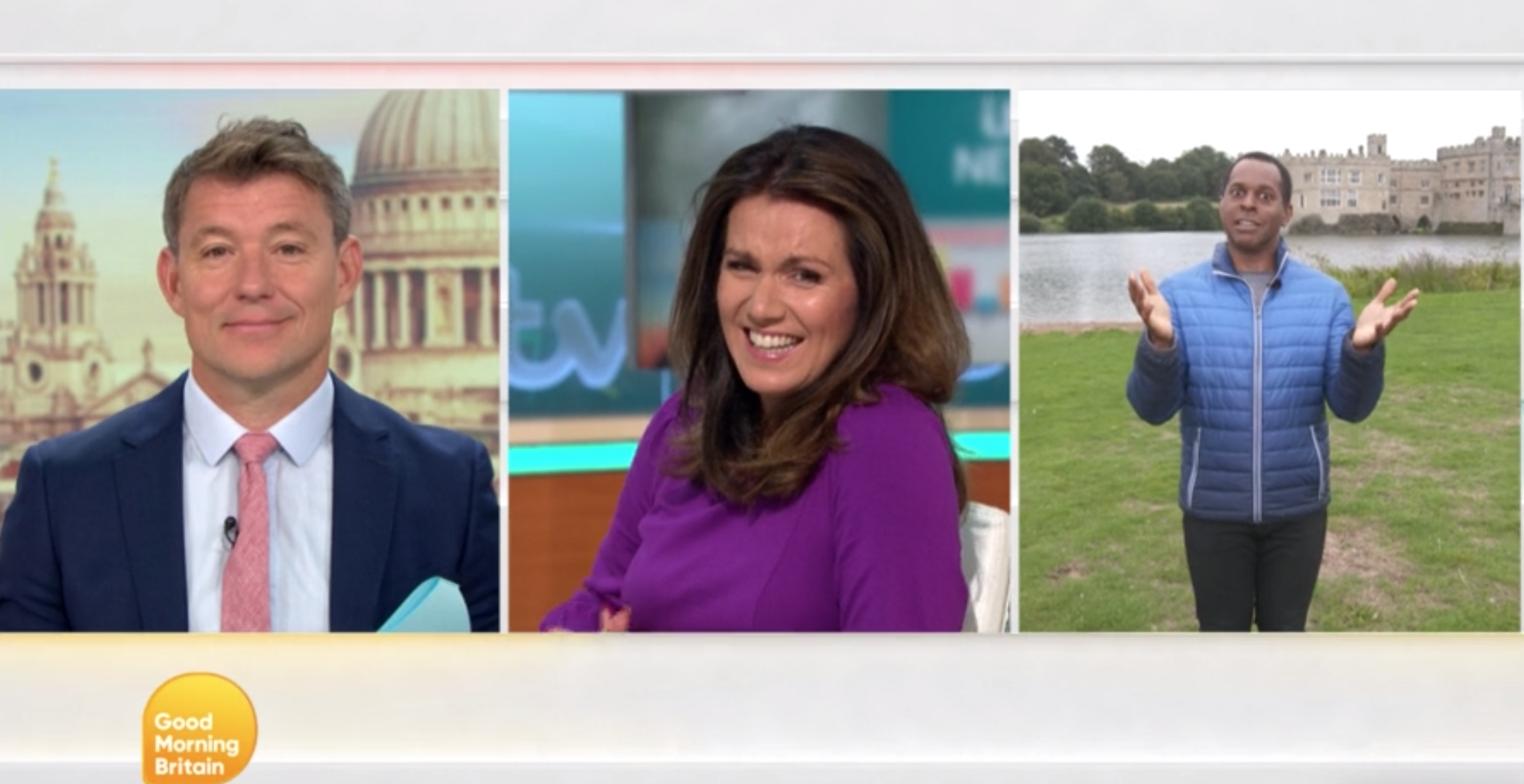 Ben Shephard Andi Peters GMB