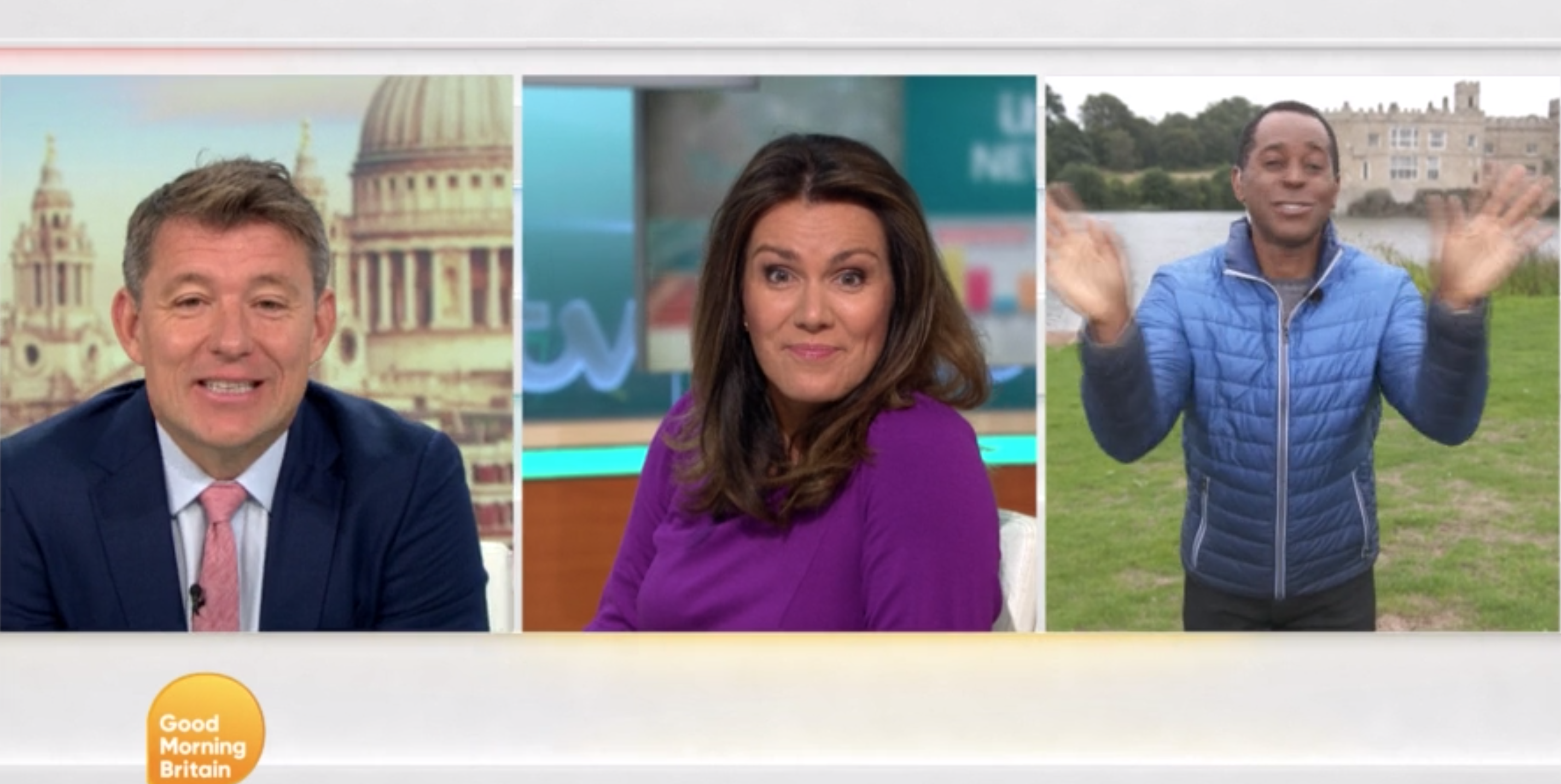 Ben Shephard Andi Peters GMB