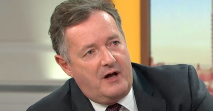 Piers was forced to apologise