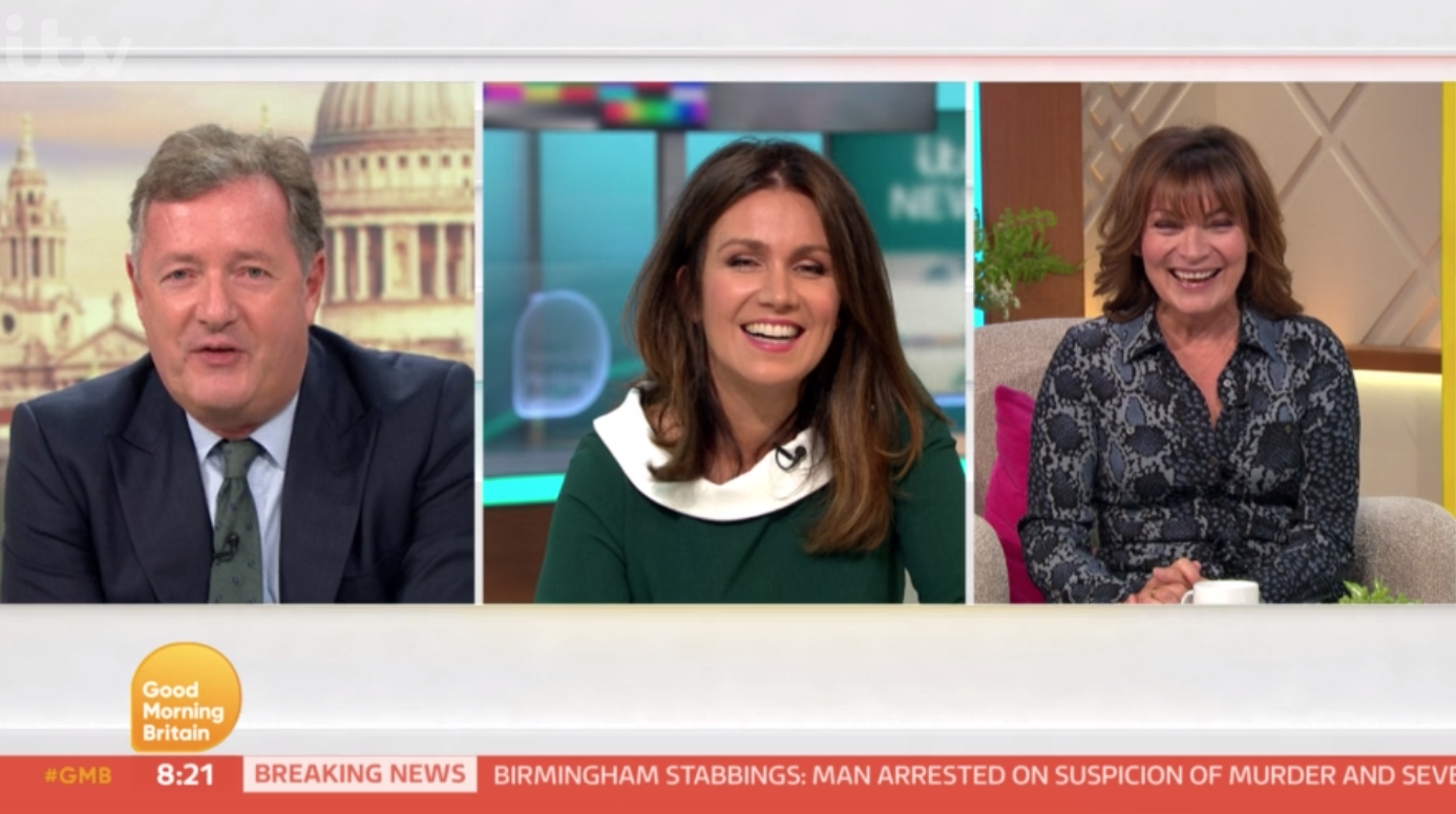 Piers Morgan weight GMB