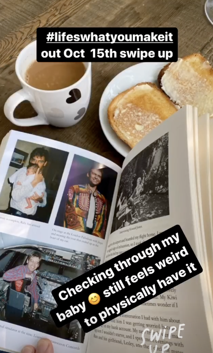 Phillip Schofield showed off candid pictures from his new book