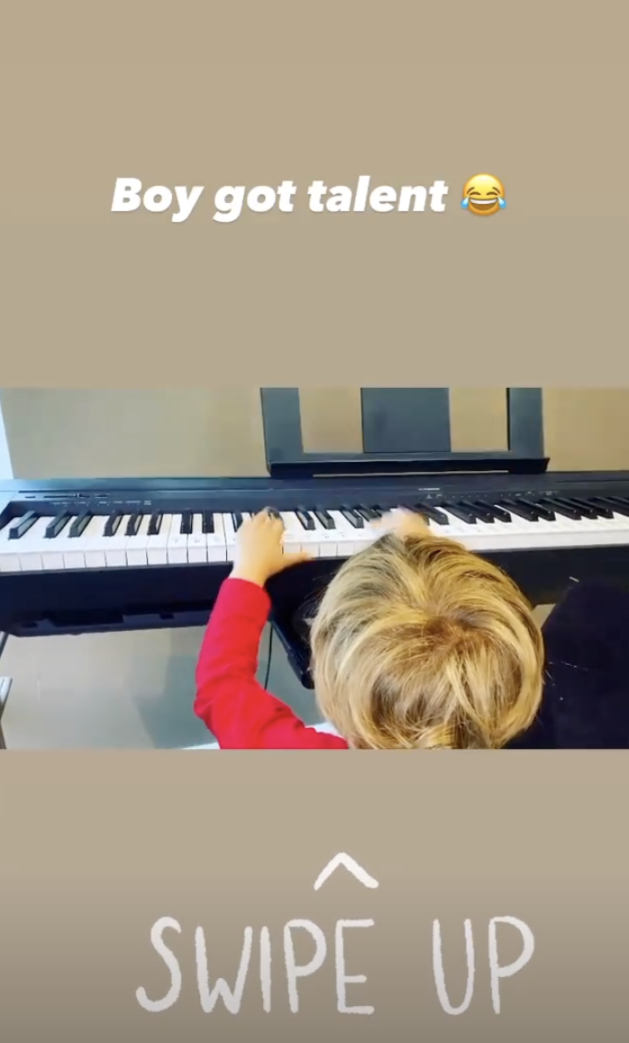 peter andre instagram story