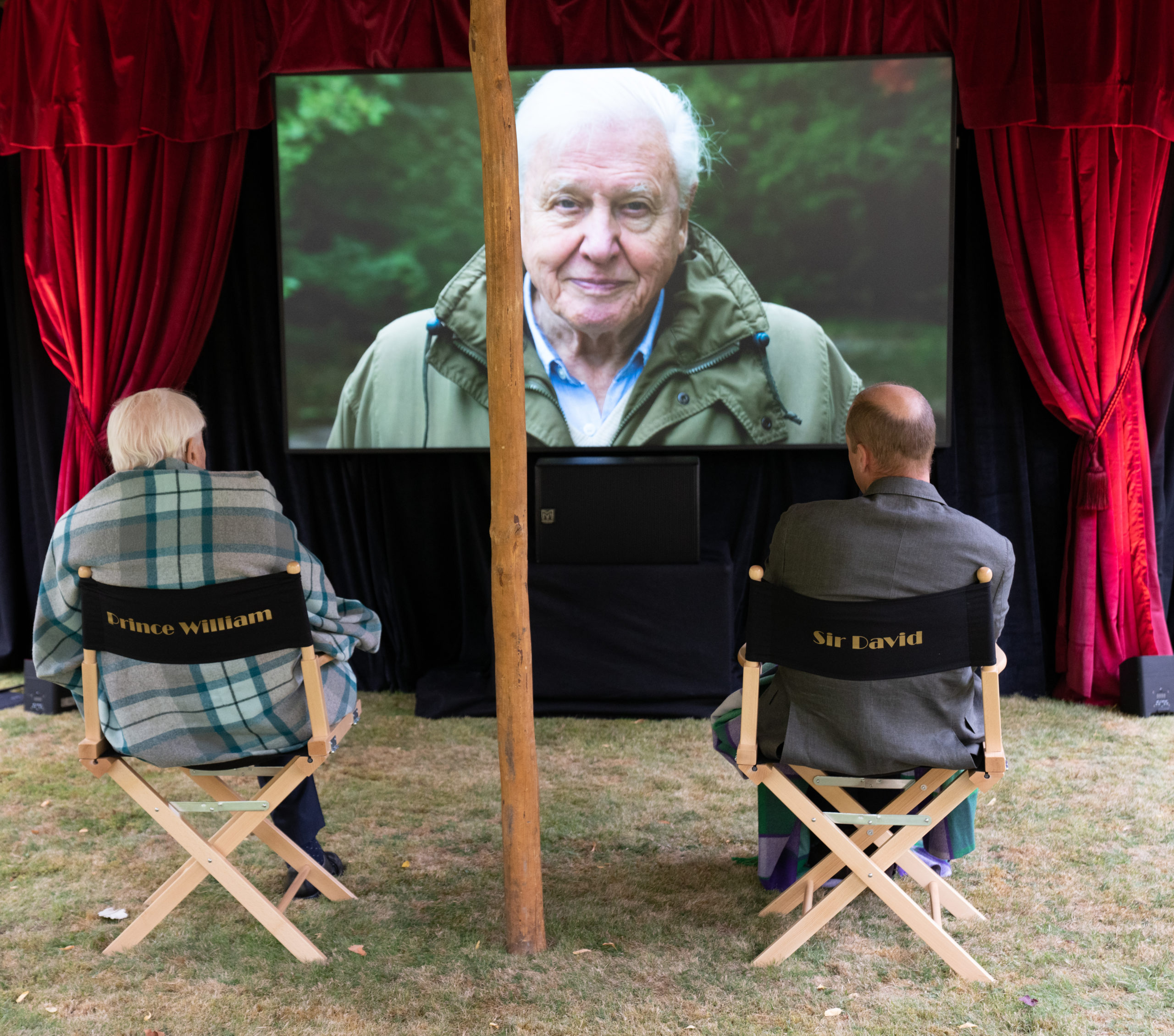 Sir David Attenborough and Prince William