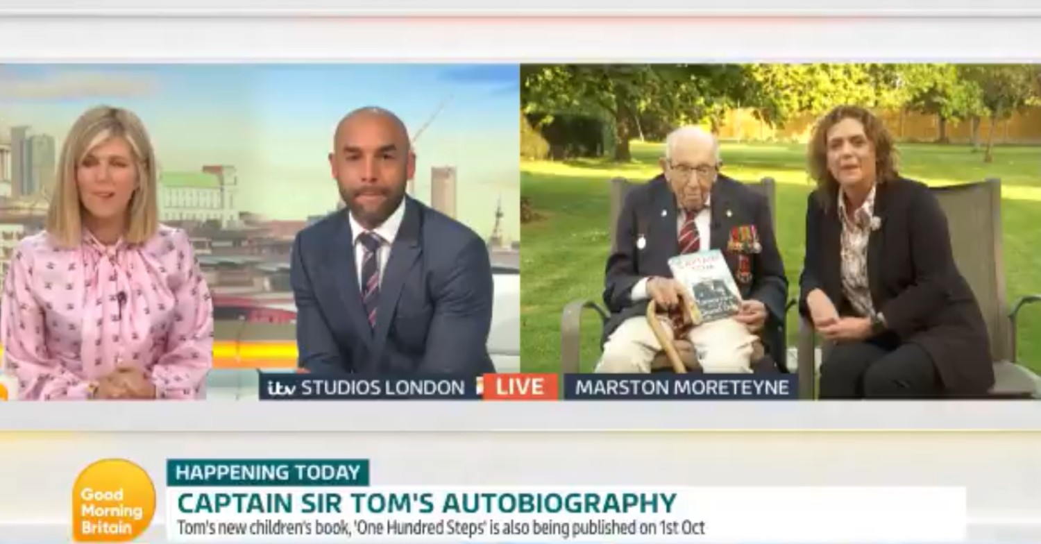 Sir Tom Moore Good Morning Britain
