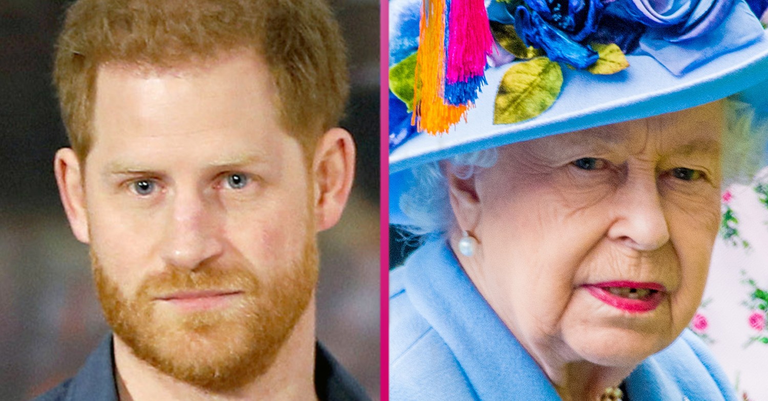 the queen prince harry