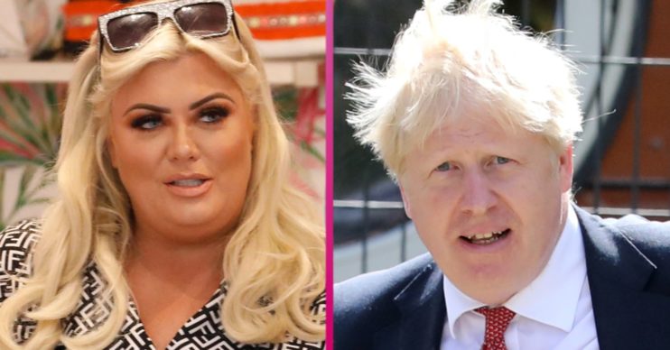 boris johnson gemma collins