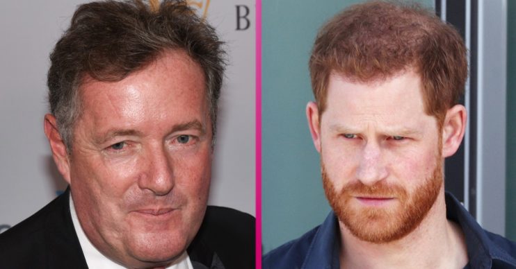 meghan markle piers morgan prince harry