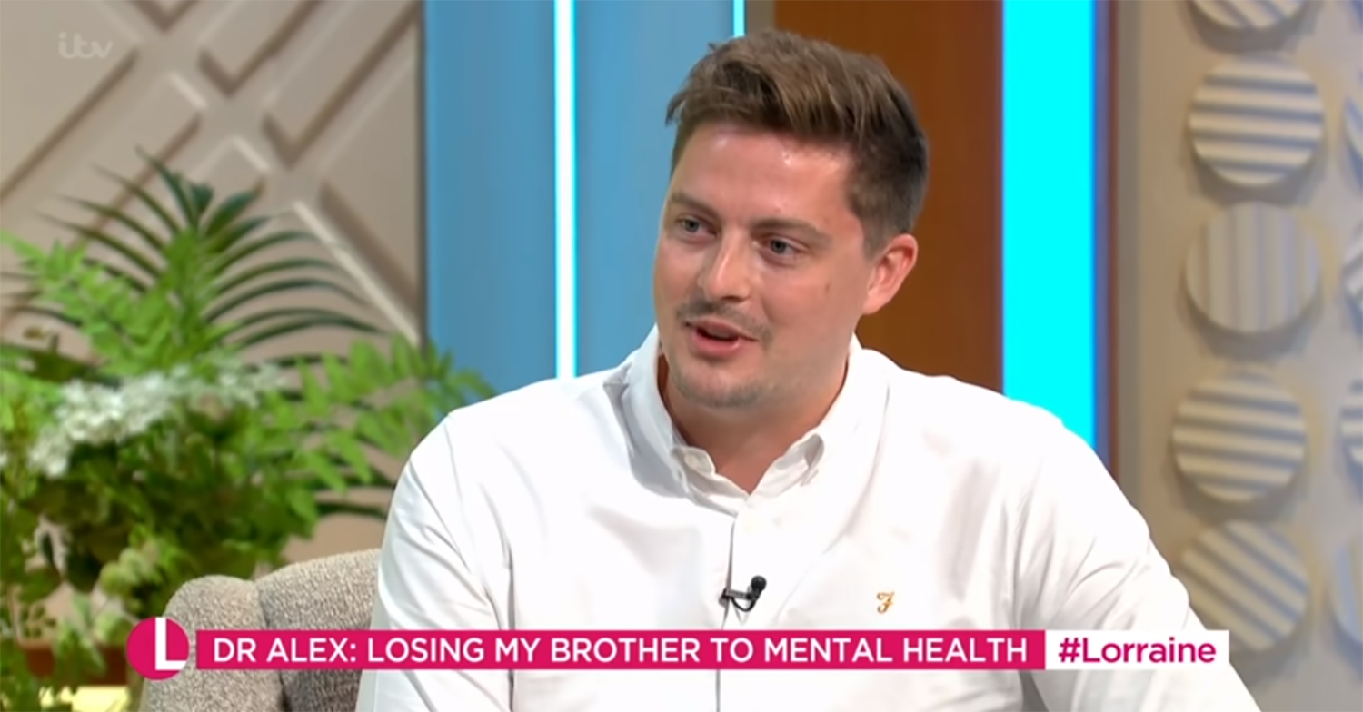 Dr Alex George on Lorraine