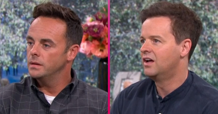 Ant and Dec on this Morning