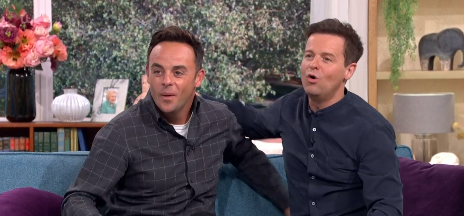 Ant and Dec on This Morning