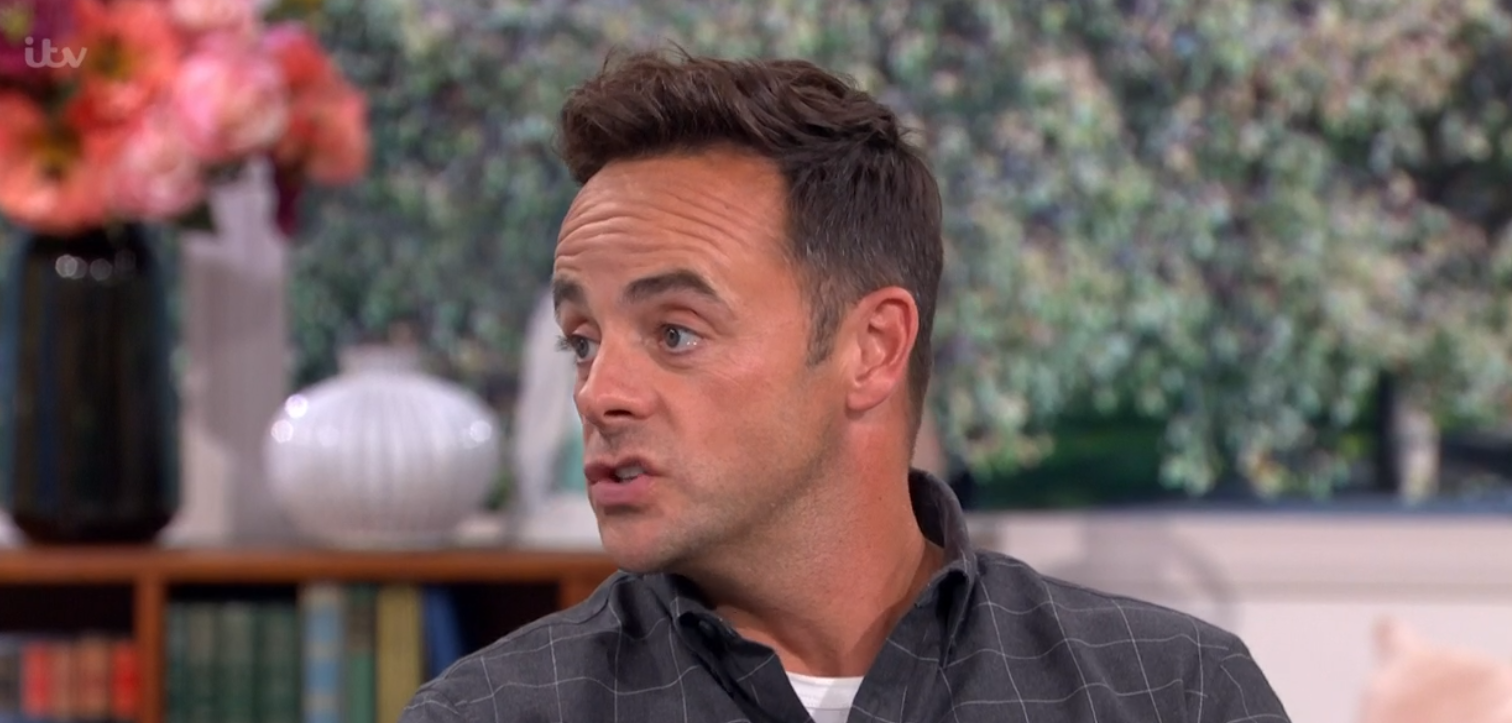 Ant McPartlin on This Morning