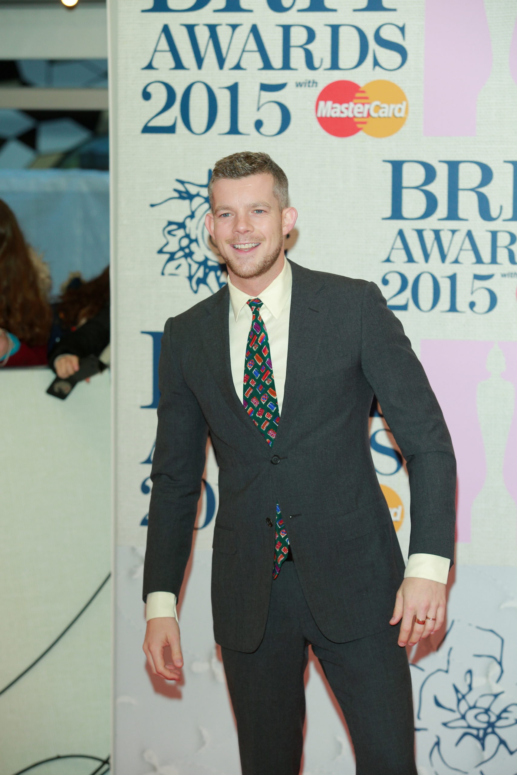 Russell Tovey at Brit Awards 2015