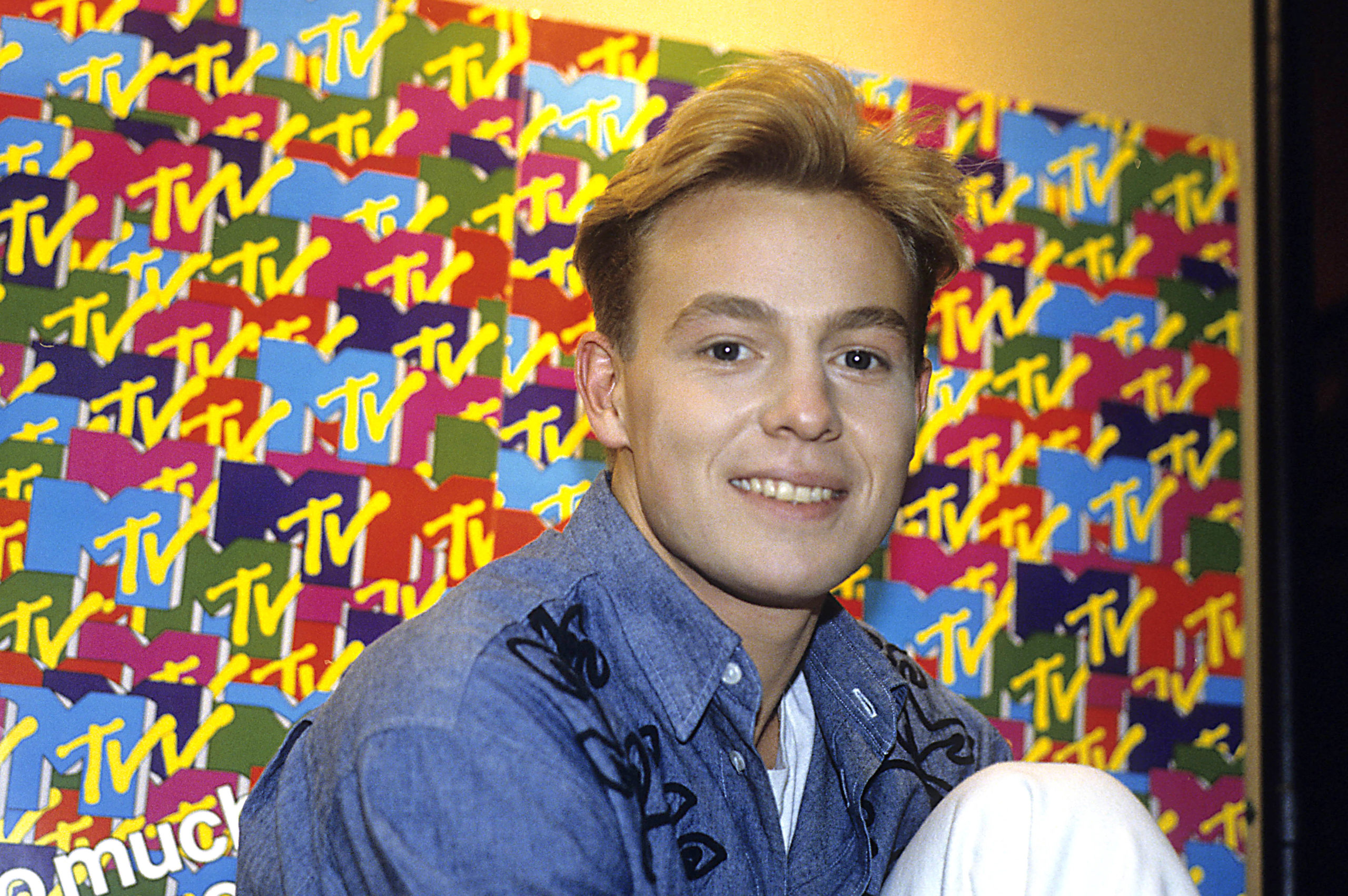 Jason Donovan pictured in 1989