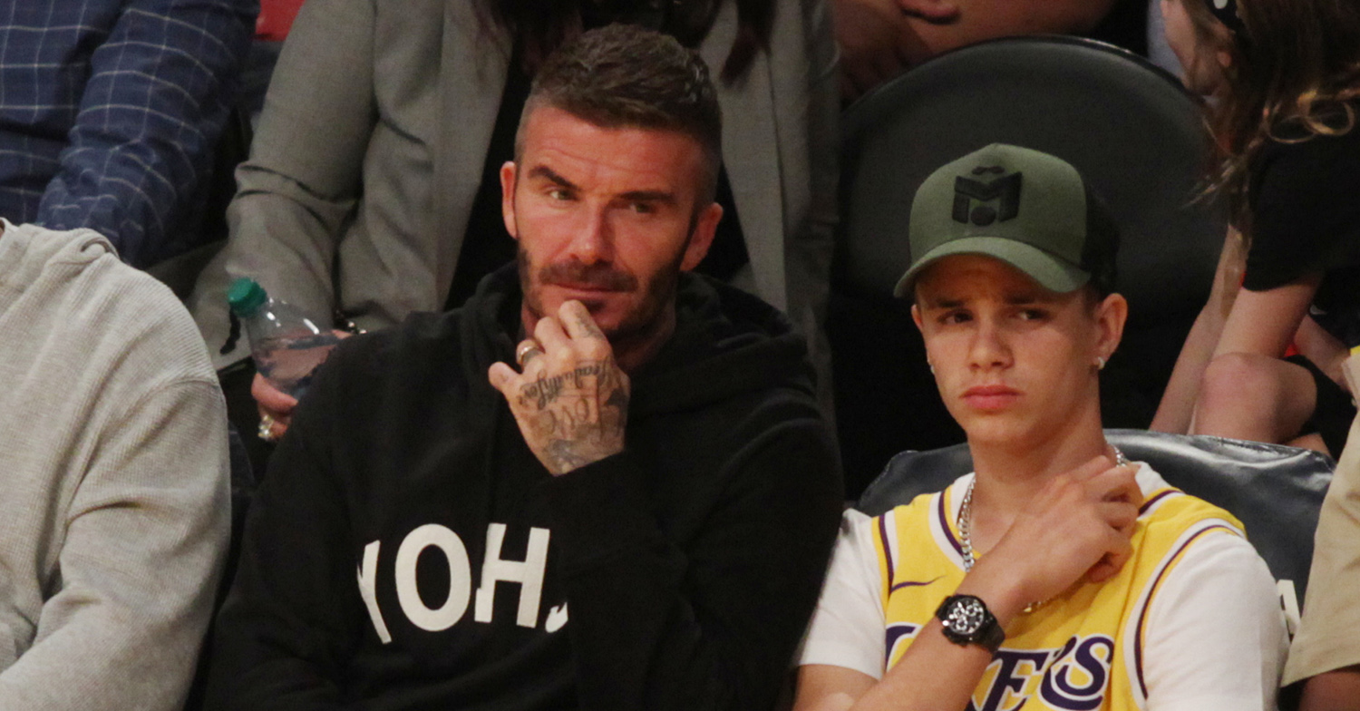david beckham romeo beckham