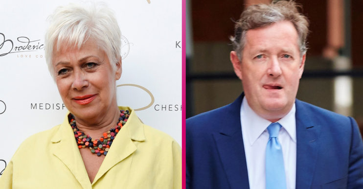 Denise Welch and Piers morgan