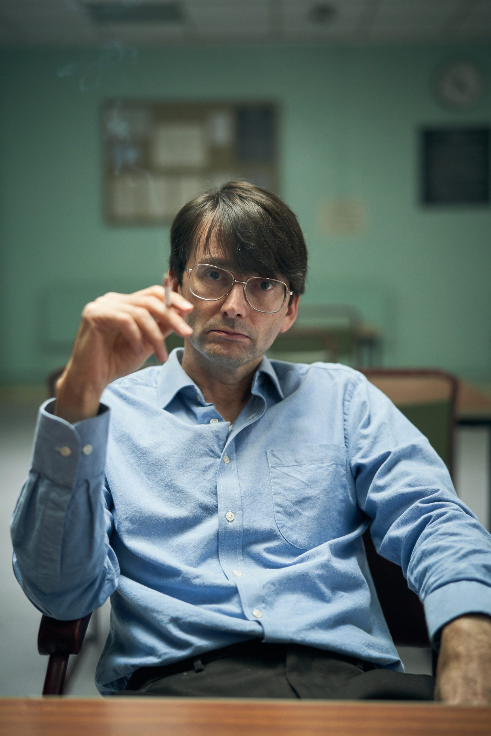 A Gogglebox star couldn't tell if David Tennant was a killer or not. (Credit: ITV)
