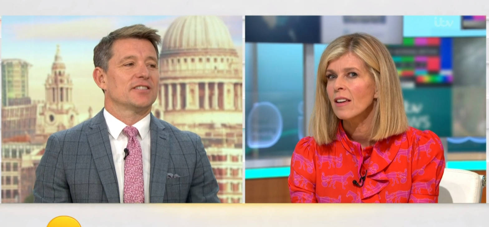 Kate Garraway on GMB