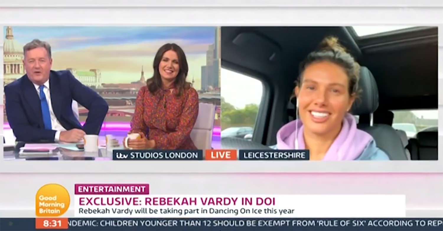 Rebekah Vardy on GMB