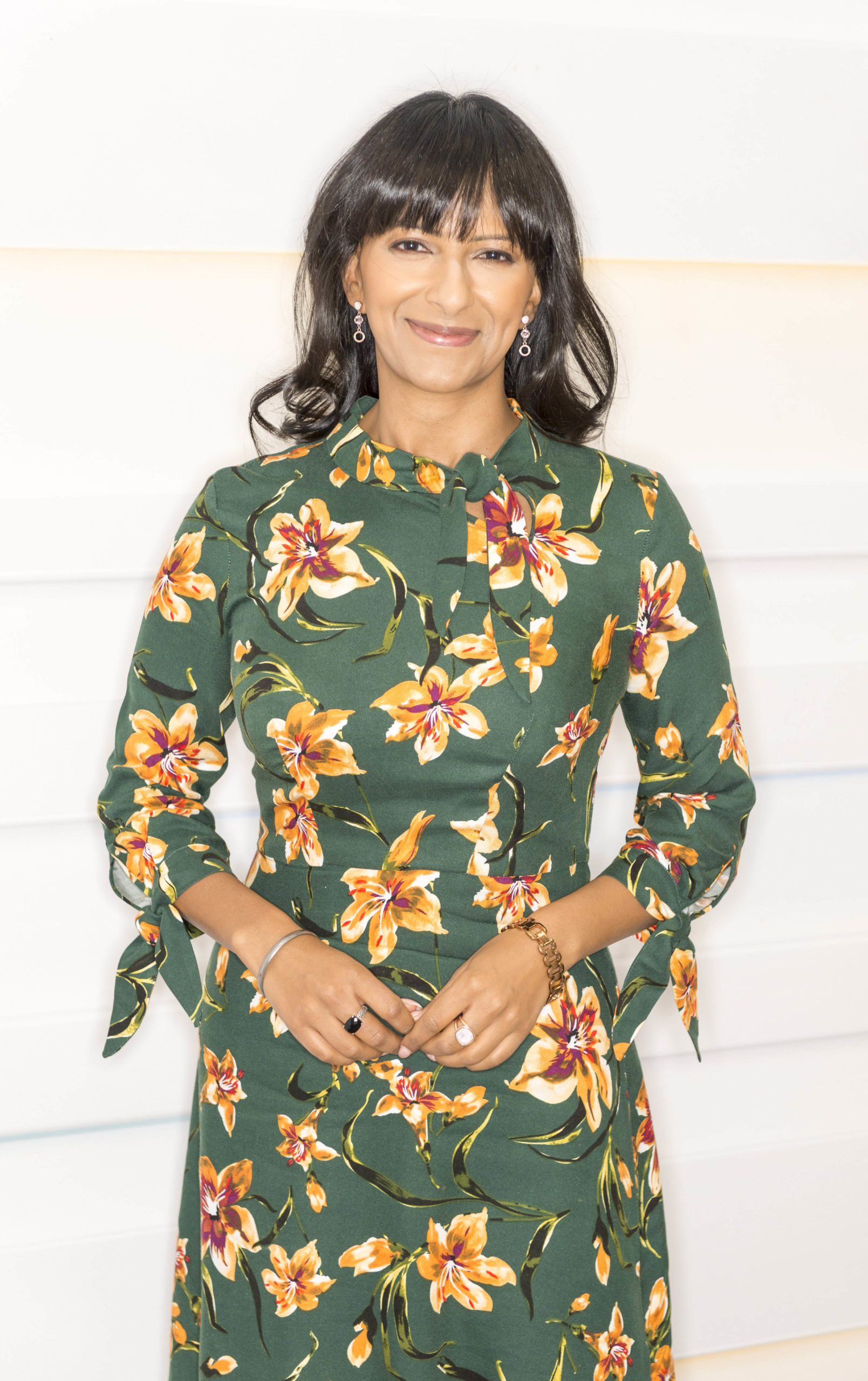 Strictly's Ranvir Singh in a summer dress 